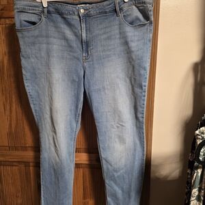 Old Navy Light Blue Straight Leg Jeans